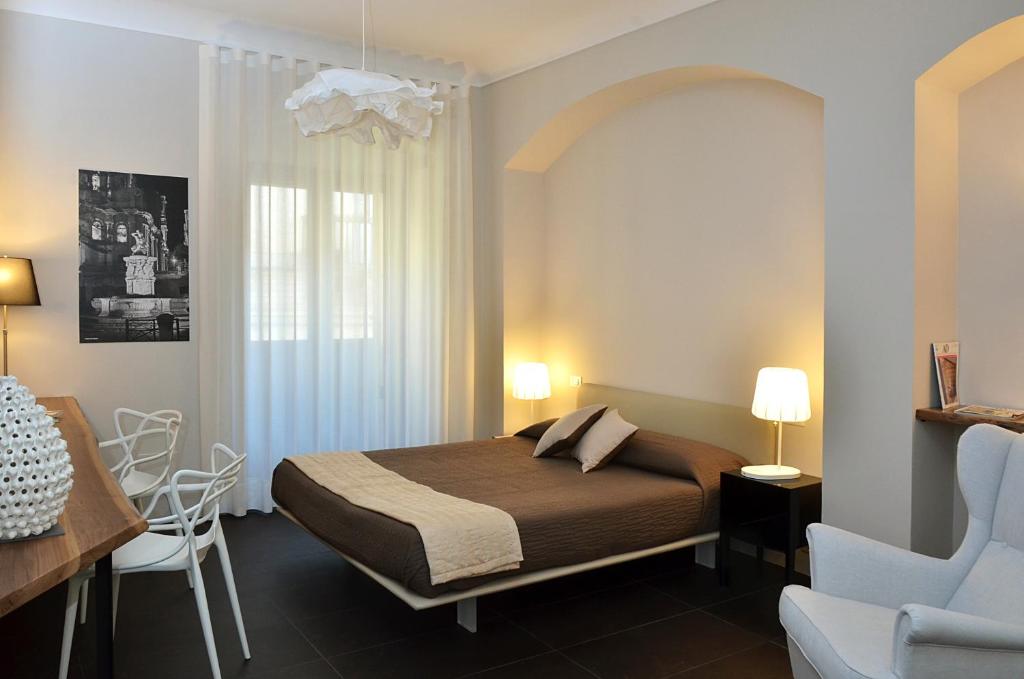 Posezení v ubytování B&B Vicere Speciale