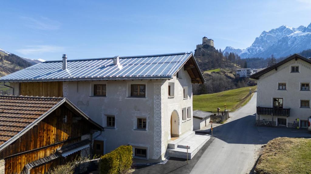 Nespecifikovaný výhled na hory nebo výhled na hory při pohledu z apartmánu