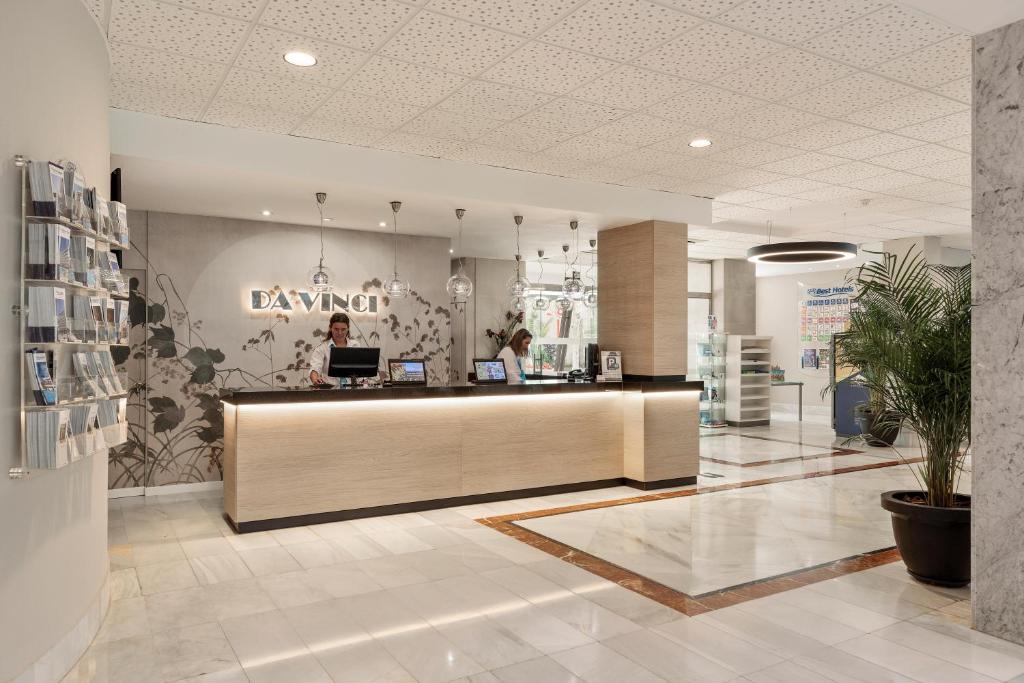 Vstupní hala nebo recepce v ubytování Hotel Best Da Vinci