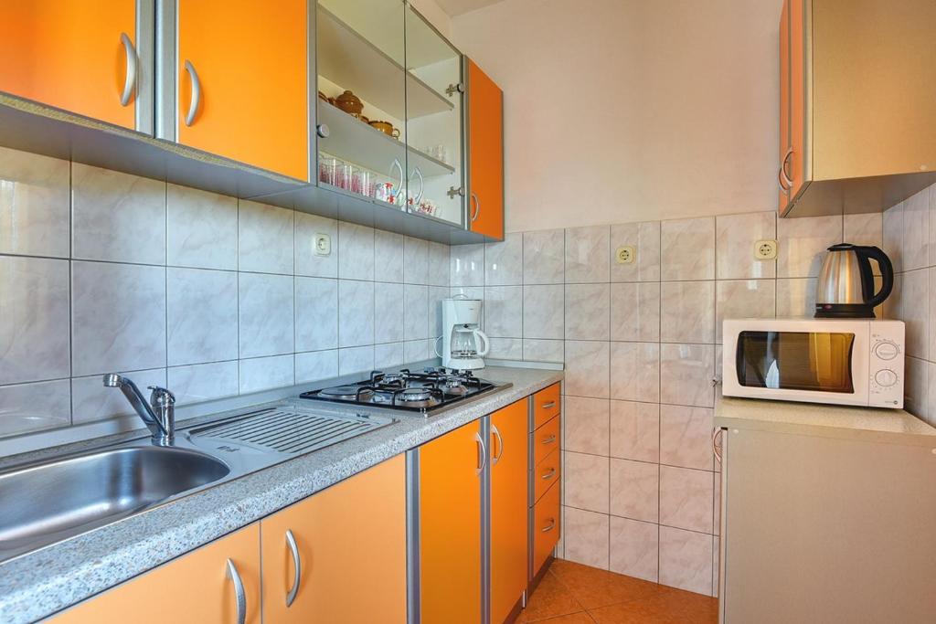 Kuchnia lub aneks kuchenny w obiekcie Apartment Korpar