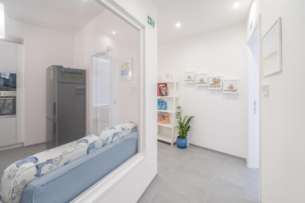 Kuchyň nebo kuchyňský kout v ubytování B&B S'Unda Jara
