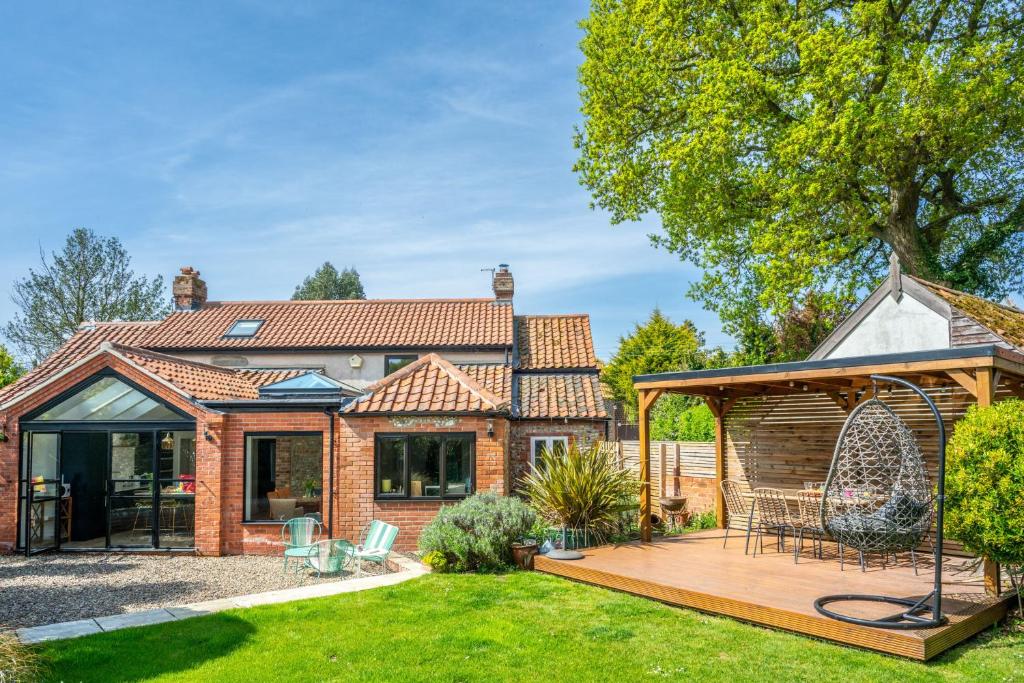 Zahrada ubytování Holly Cottage Edgefield