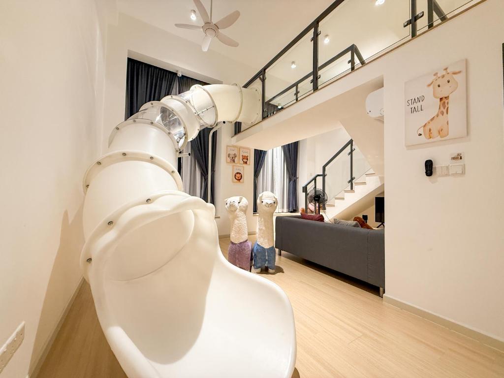 Posezení v ubytování Sunway Grid Loft Suite by Nest Home【Olympic Size Pool】
