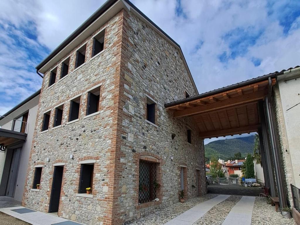 Budova, kde se bed and breakfast nachází