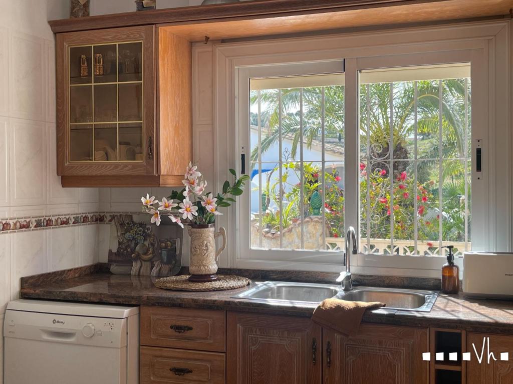 Kuchyň nebo kuchyňský kout v ubytování VH CostaBlanca - CASA MORA