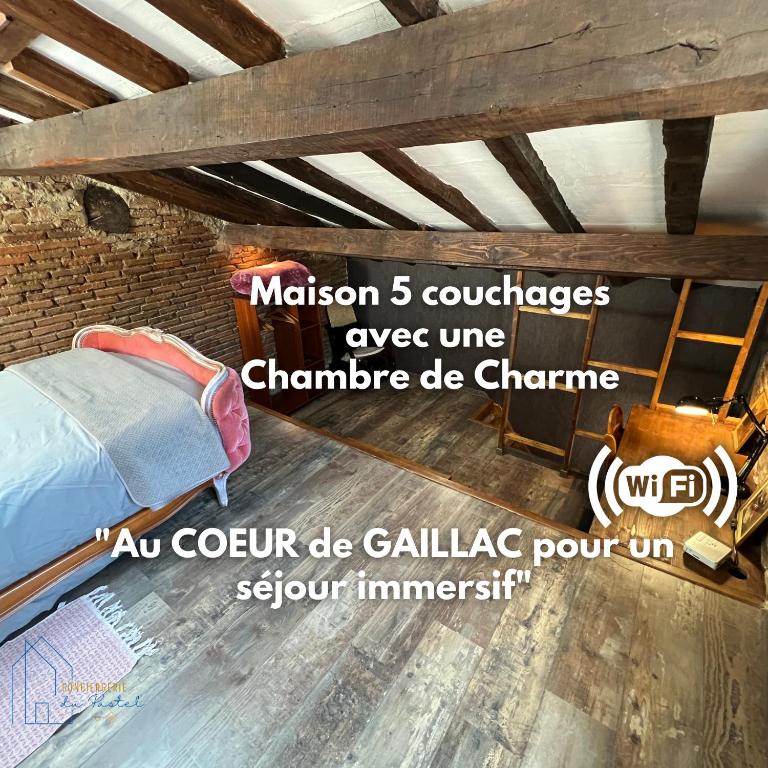 Gambar di galeri bagi Maison cosy au centre-ville di Gaillac