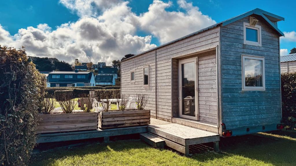 Zahrada ubytování Seasonova Camping Les 7 iles