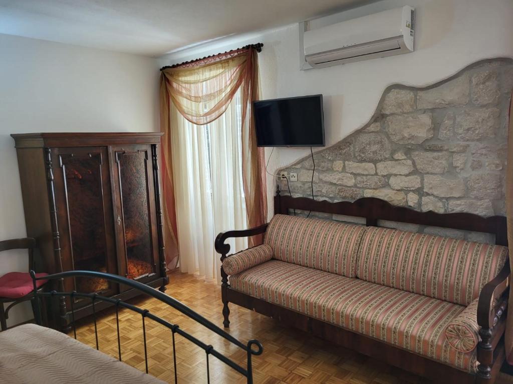Posezení v ubytování Palace Derossi