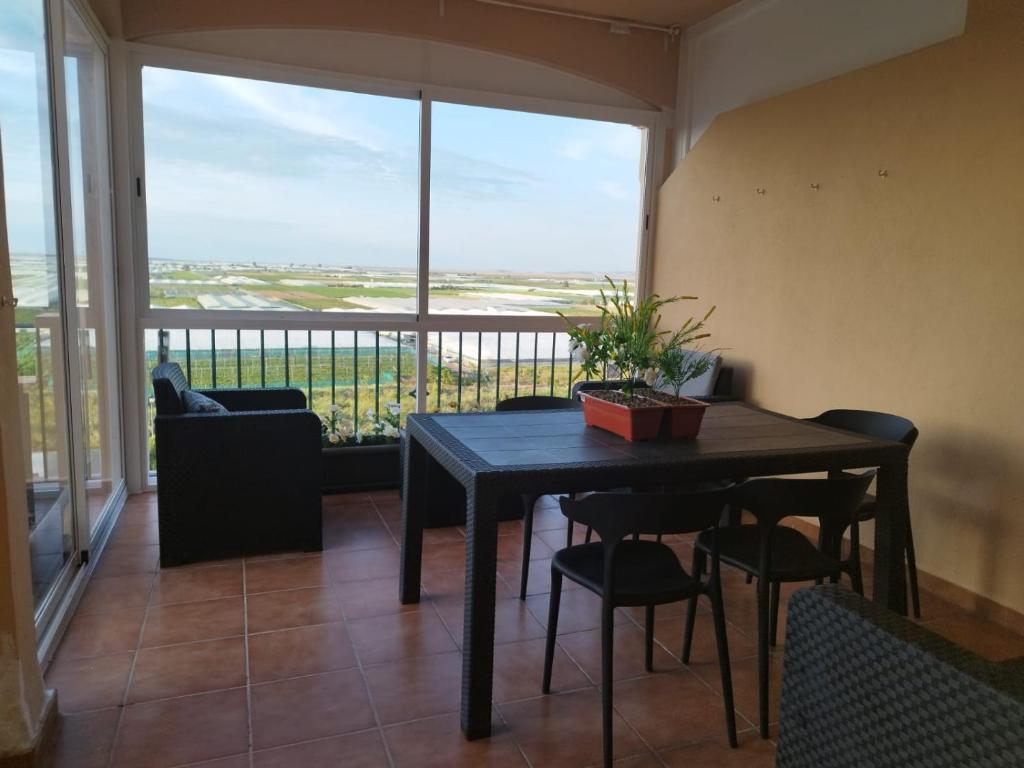 A balcony or terrace at El Mirador del Coto, Apartamentos Living Sur