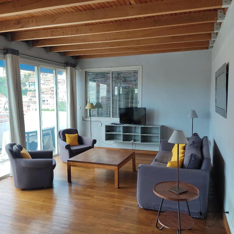 Χώρος καθιστικού στο ANTA Appartement plein centre ville