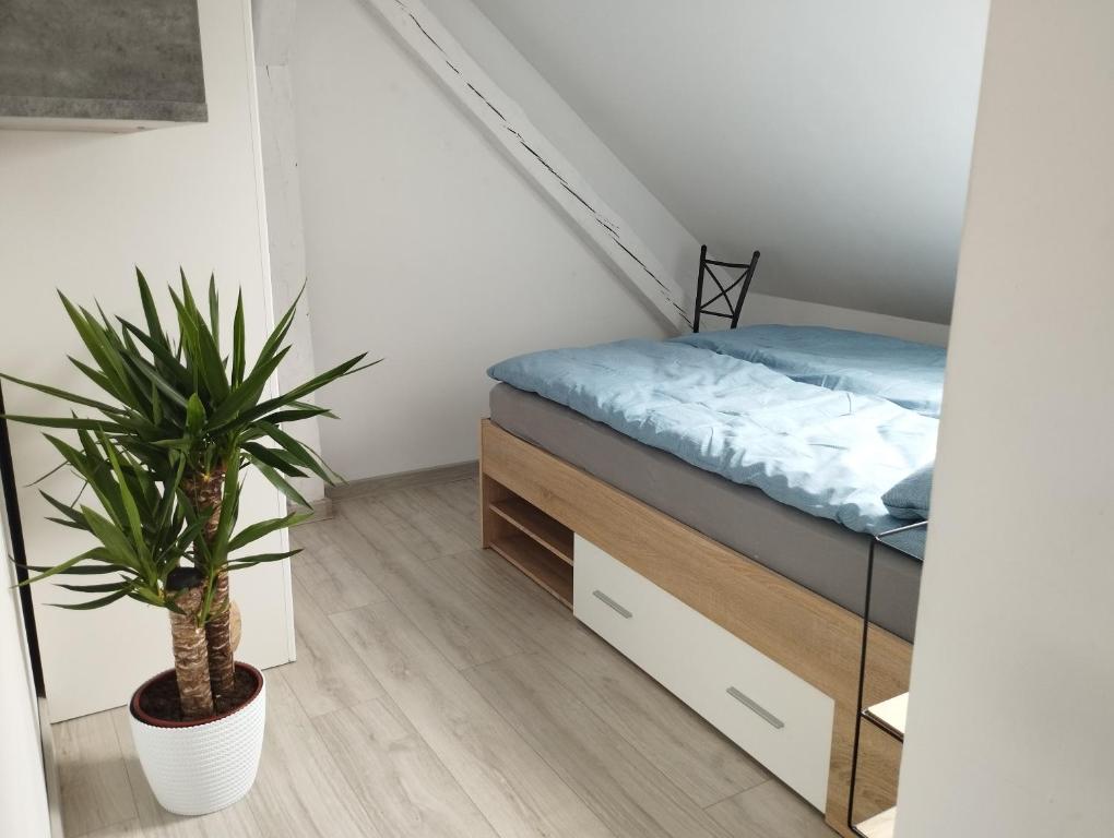 Posteľ alebo postele v izbe v ubytovaní Villa Vip Pokoje Apartament
