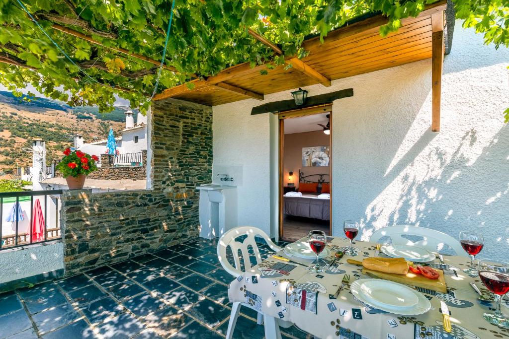 Balkon lub taras w obiekcie Alojamiento Los Pradillos