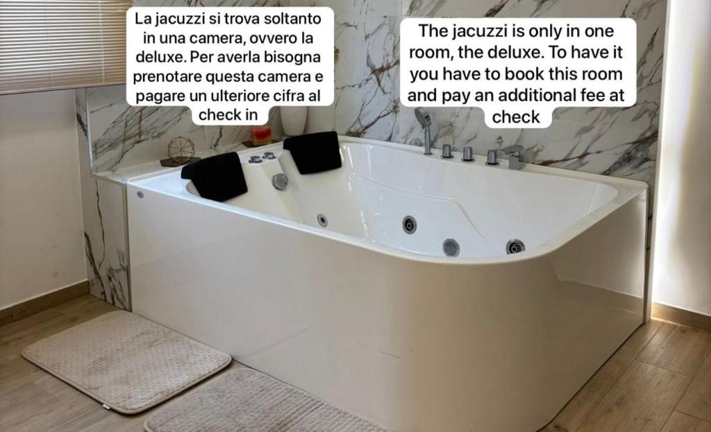 Koupelna v ubytování La terrazza della Scala