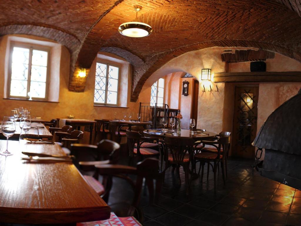 Restoran või mõni muu söögikoht majutusasutuses Penzion Bohemia