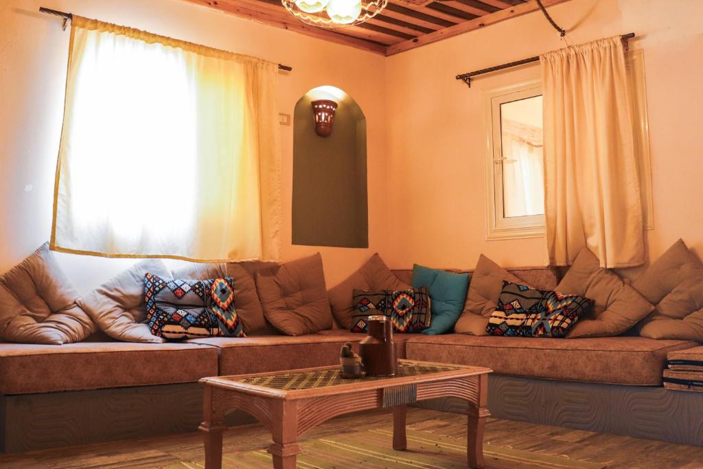 Posezení v ubytování Tecoma guesthouse