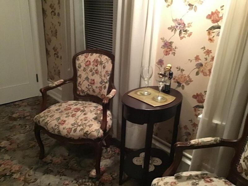 Istumisnurk majutusasutuses Brookview Manor Inn