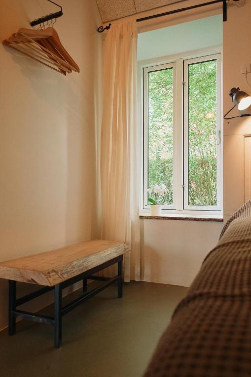 Postel nebo postele na pokoji v ubytování Ferieidyl