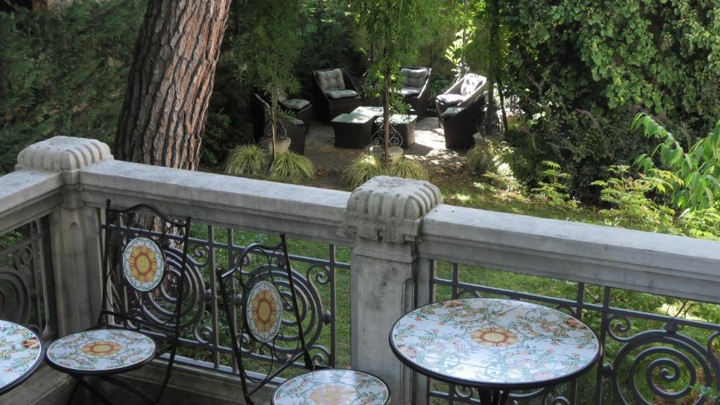 Zahrada ubytování NOBILI LIBARDI - VILLA BASEVI