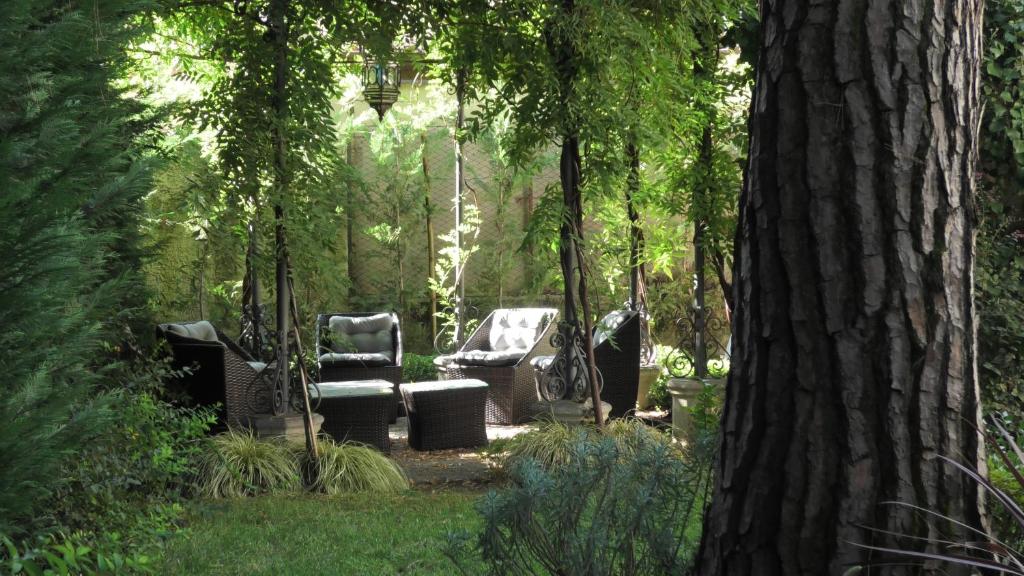 Zahrada ubytování NOBILI LIBARDI - VILLA BASEVI