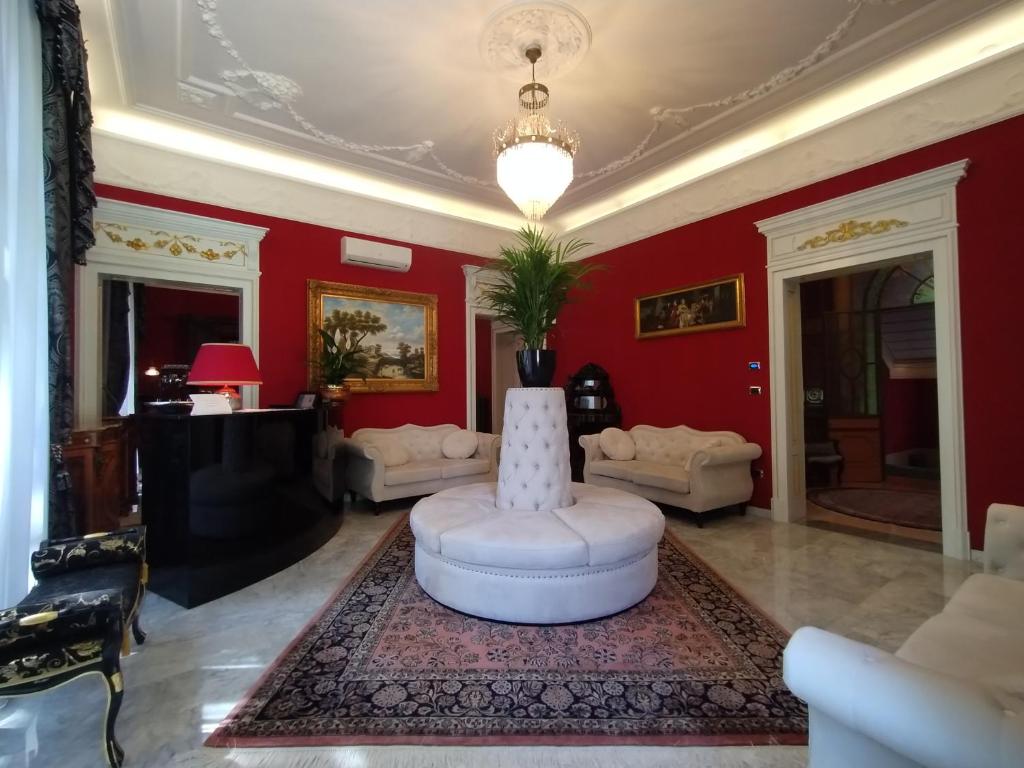 Posezení v ubytování NOBILI LIBARDI - VILLA BASEVI