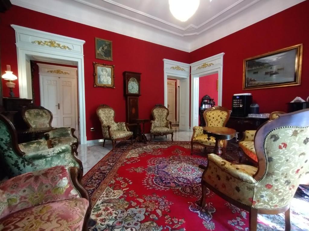 Posezení v ubytování NOBILI LIBARDI - VILLA BASEVI