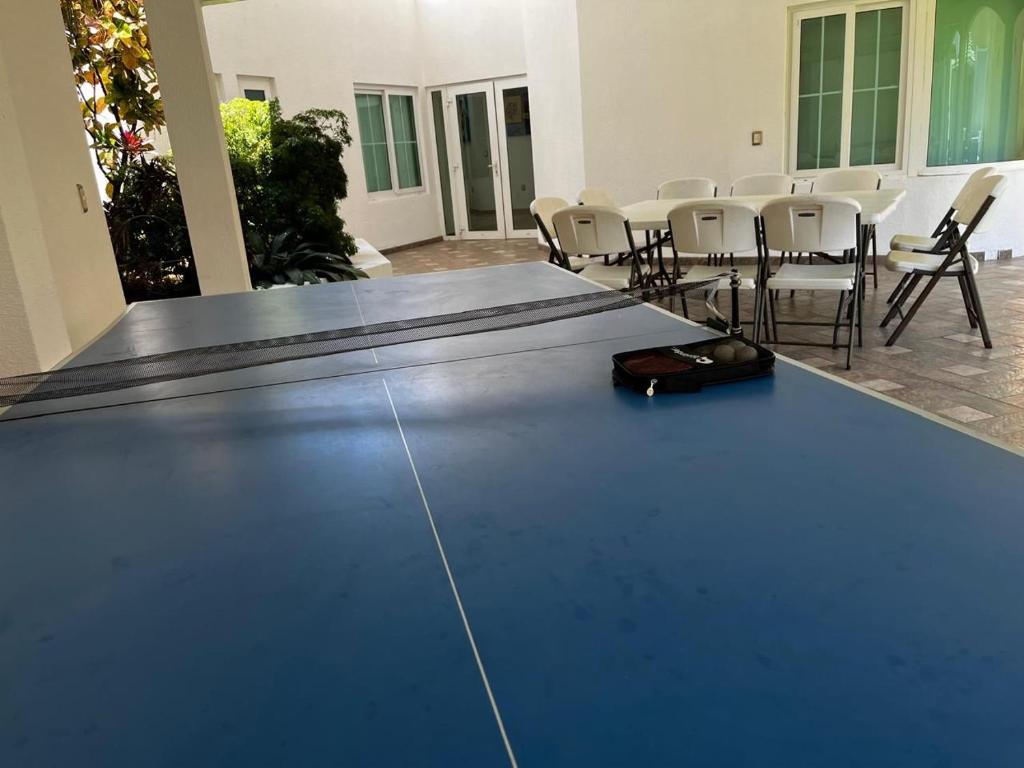 Stolní tenis v ubytování CASA con alberca, súper ubicación. Puerto de Veracruz nebo okolí