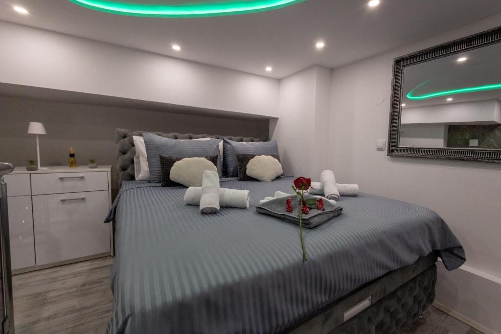 Letto o letti in una camera di Matija Lux2