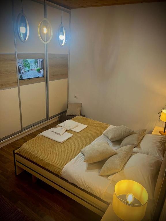Postel nebo postele na pokoji v ubytování Zere House