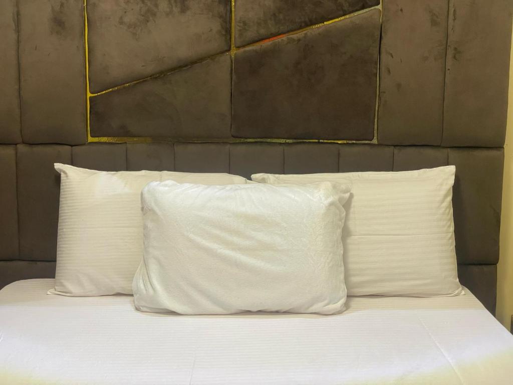 Postel nebo postele na pokoji v ubytování Kiscourt apartment