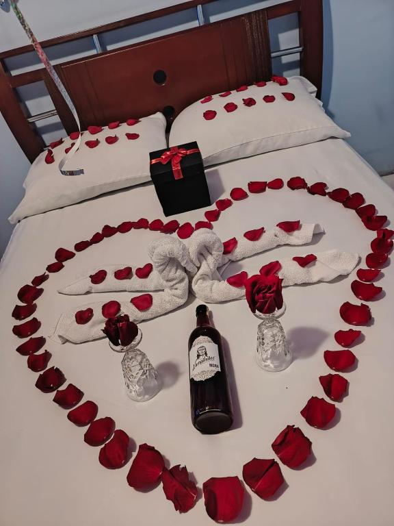Nápoje v ubytování Hostal mariajose baños