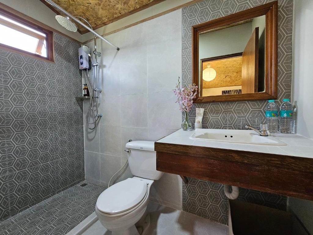 Koupelna v ubytování Luxury Farm House