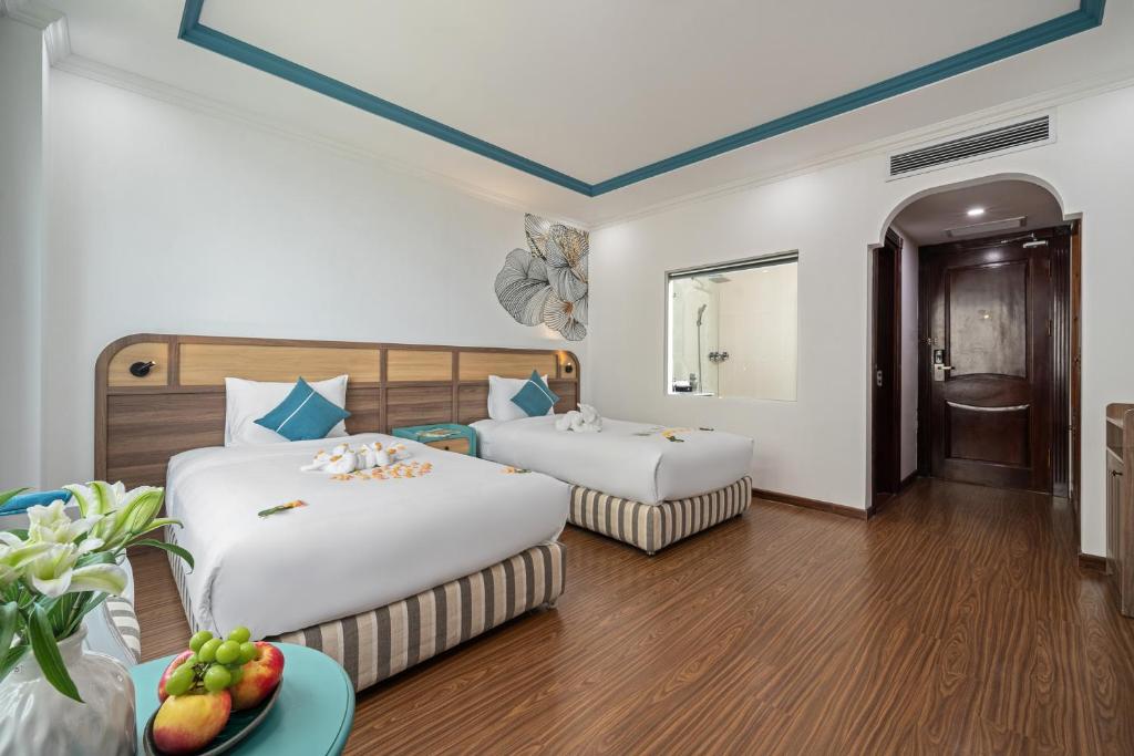 Phòng Premium Giường Đôi/2 Giường Đơn Nhìn Ra Góc Biển