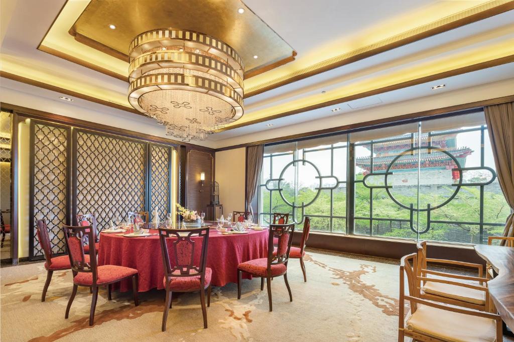 Posezení v ubytování Huizhou Kande International Hotel
