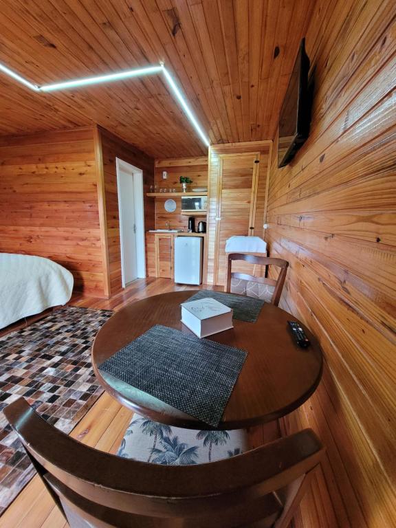 TV a/nebo společenská místnost v ubytování Paraiso do Campestre