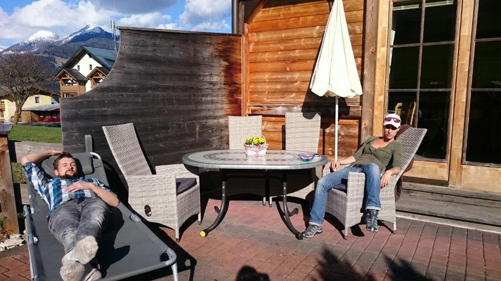 Hosté ubytování Ferienwohnung Suntinger