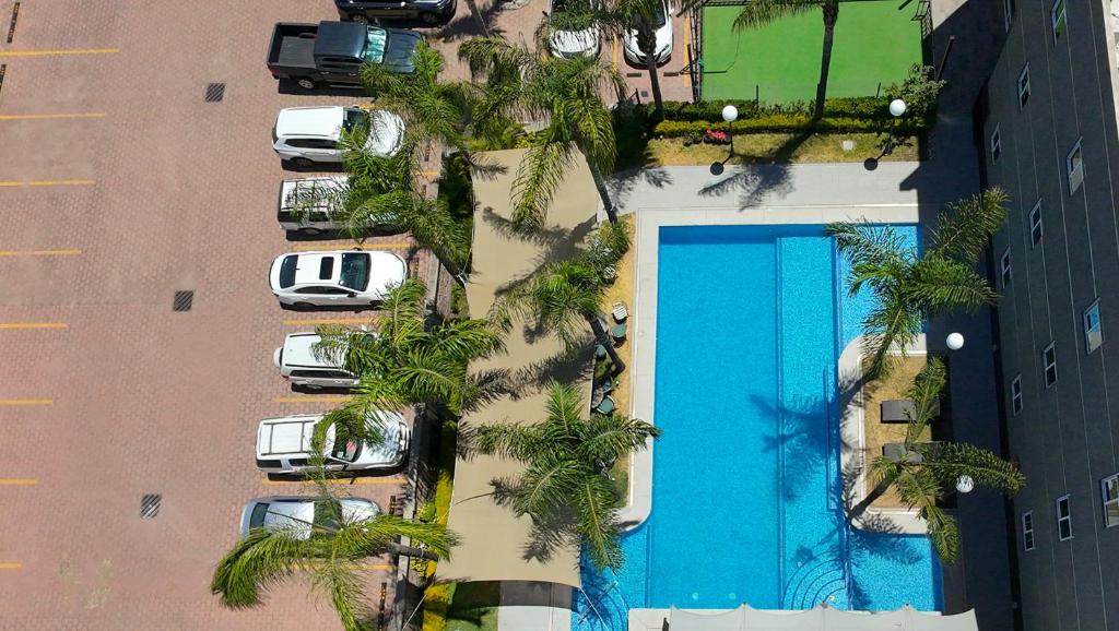Bazén v ubytování Hotel Aliana nebo v jeho okolí