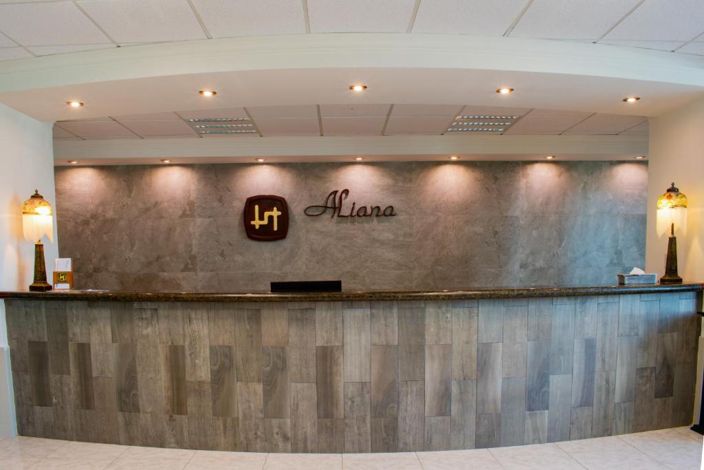 Vstupní hala nebo recepce v ubytování Hotel Aliana