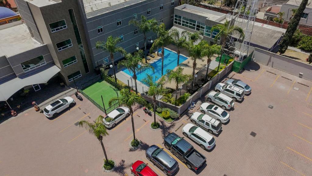Bazén v ubytování Hotel Aliana nebo v jeho okolí