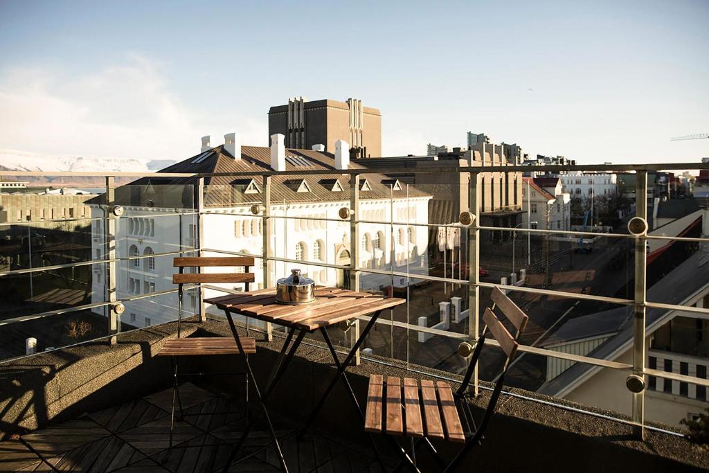 Balkón nebo terasa v ubytování 101 Hotel, a Member of Design Hotels