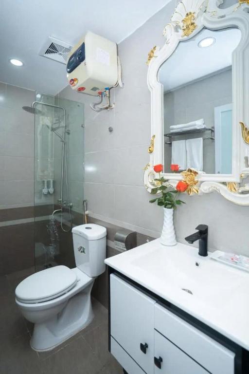 Koupelna v ubytování Hanoi 0riental Hotel