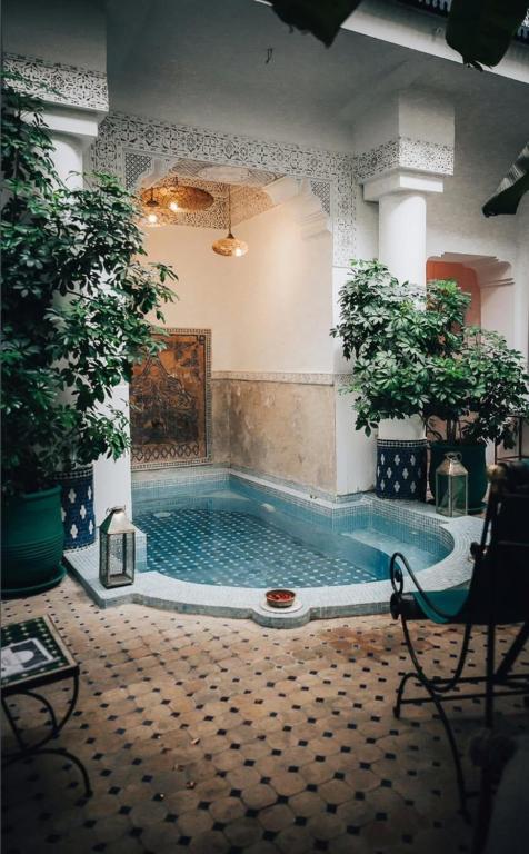 Bazén v ubytování Riad Aloes & Spa nebo v jeho okolí