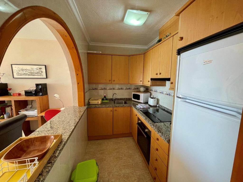 Kuchyň nebo kuchyňský kout v ubytování Apartamento Panorama X0089 - Salco la Cumbre