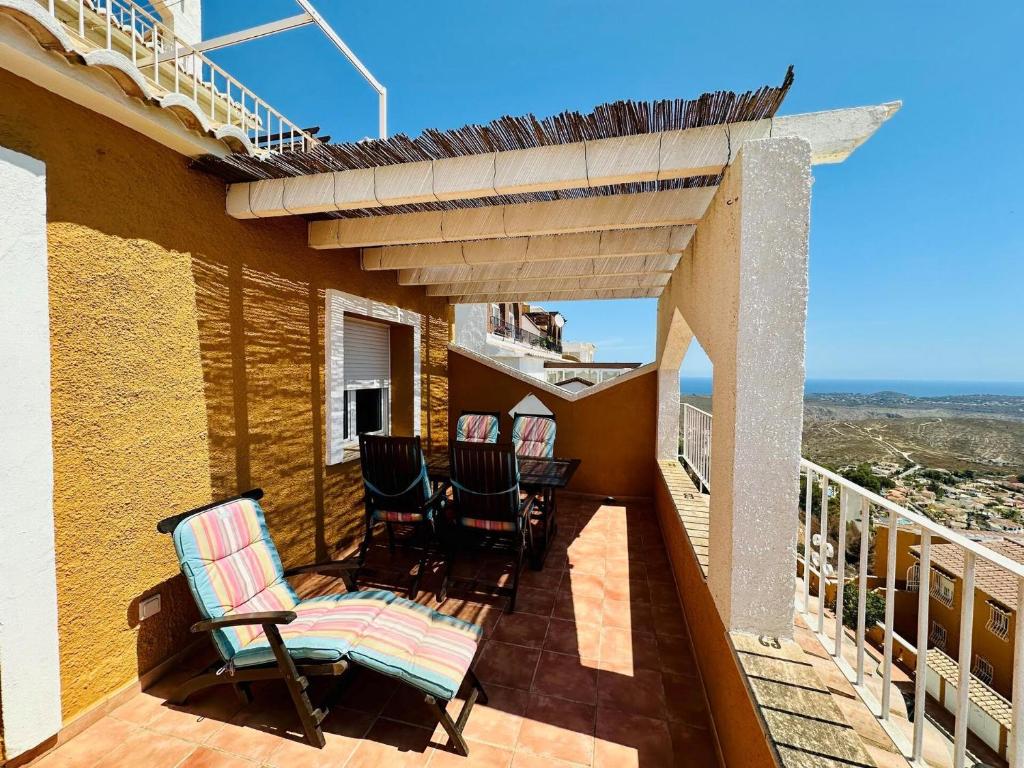 Balkón nebo terasa v ubytování Apartamento Panorama X0089 - Salco la Cumbre