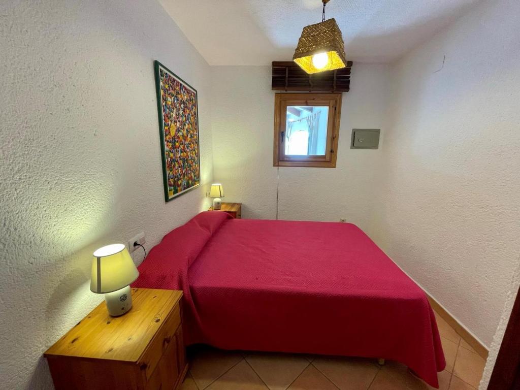 A bed or beds in a room at Villa María - Salco la Cumbre