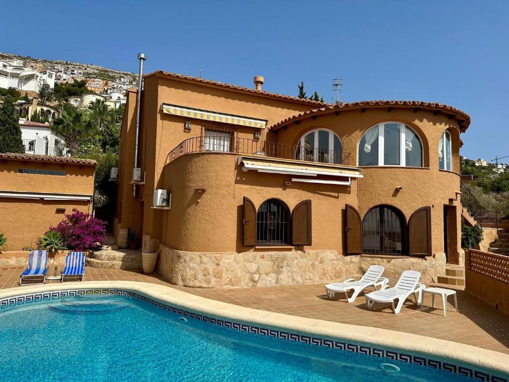 The swimming pool at or close to Villa María - Salco la Cumbre
