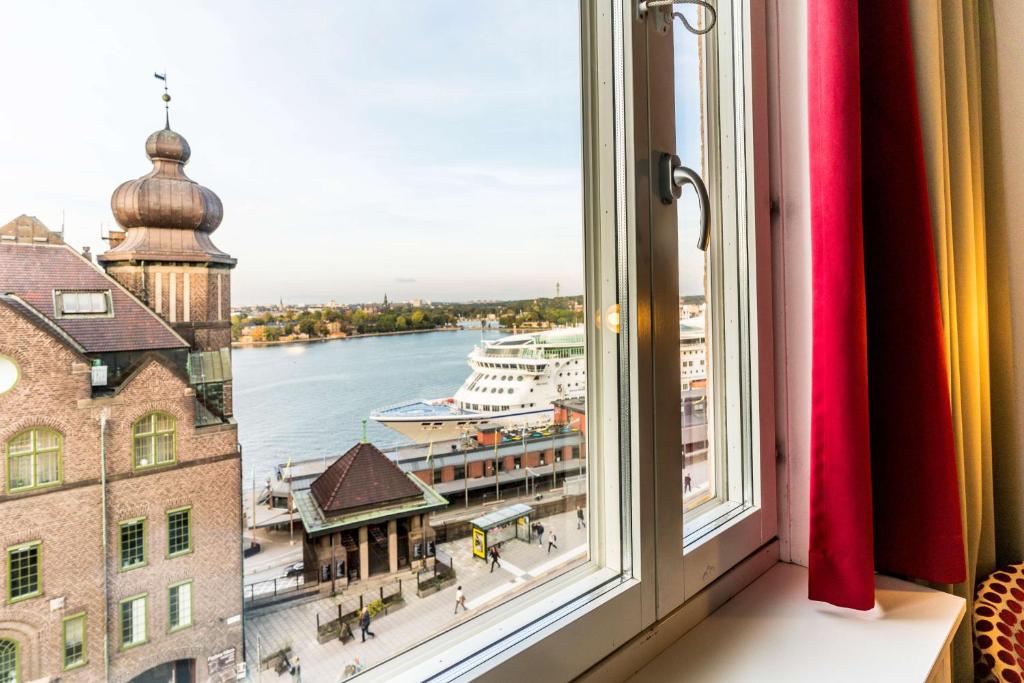 Balkón nebo terasa v ubytování Scandic Sjöfartshotellet