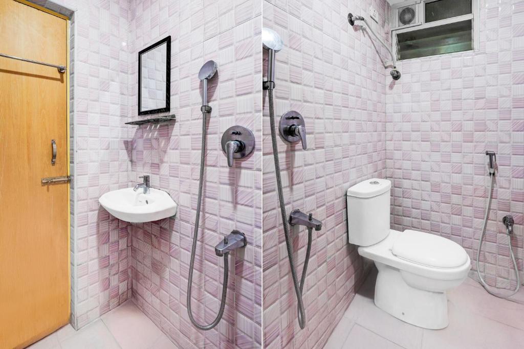 Koupelna v ubytování Super Hotel O Arcot Road Porur