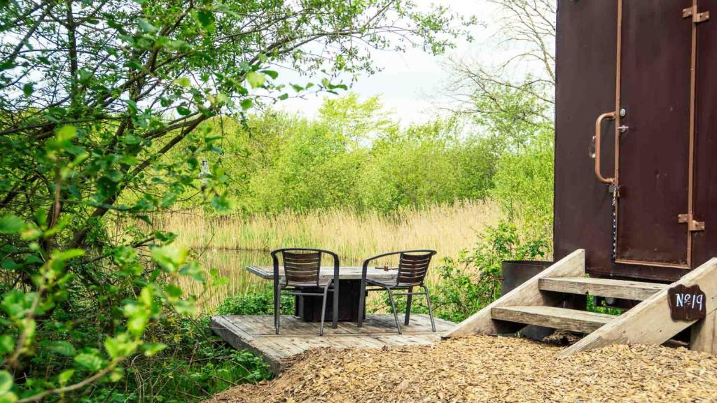 Aed väljaspool majutusasutust Krusmølle Glamping