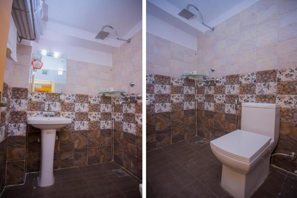 Koupelna v ubytování OYO 262 Hotel Kumari