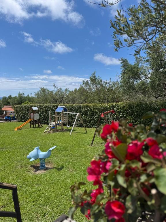 Zahrada ubytování Cilento Dreams Village